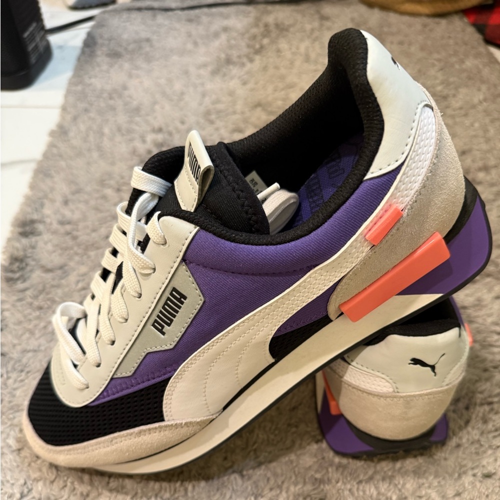 PUMA Future Rider Galaxy Pack Lace Up Trainers Sneakers Women Size 10 Multi NWT - Picture 2 of 6